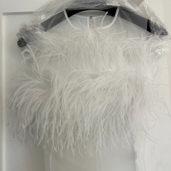 NWT - The Bar Marcel Top in Blanc - Picture 4 of 6